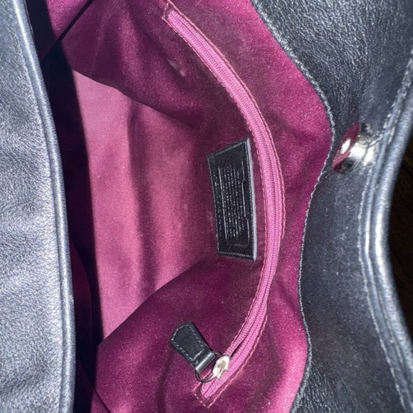 Coach Black Madison Phoebe e1376-26448 Purse. - Picture 6 of 9